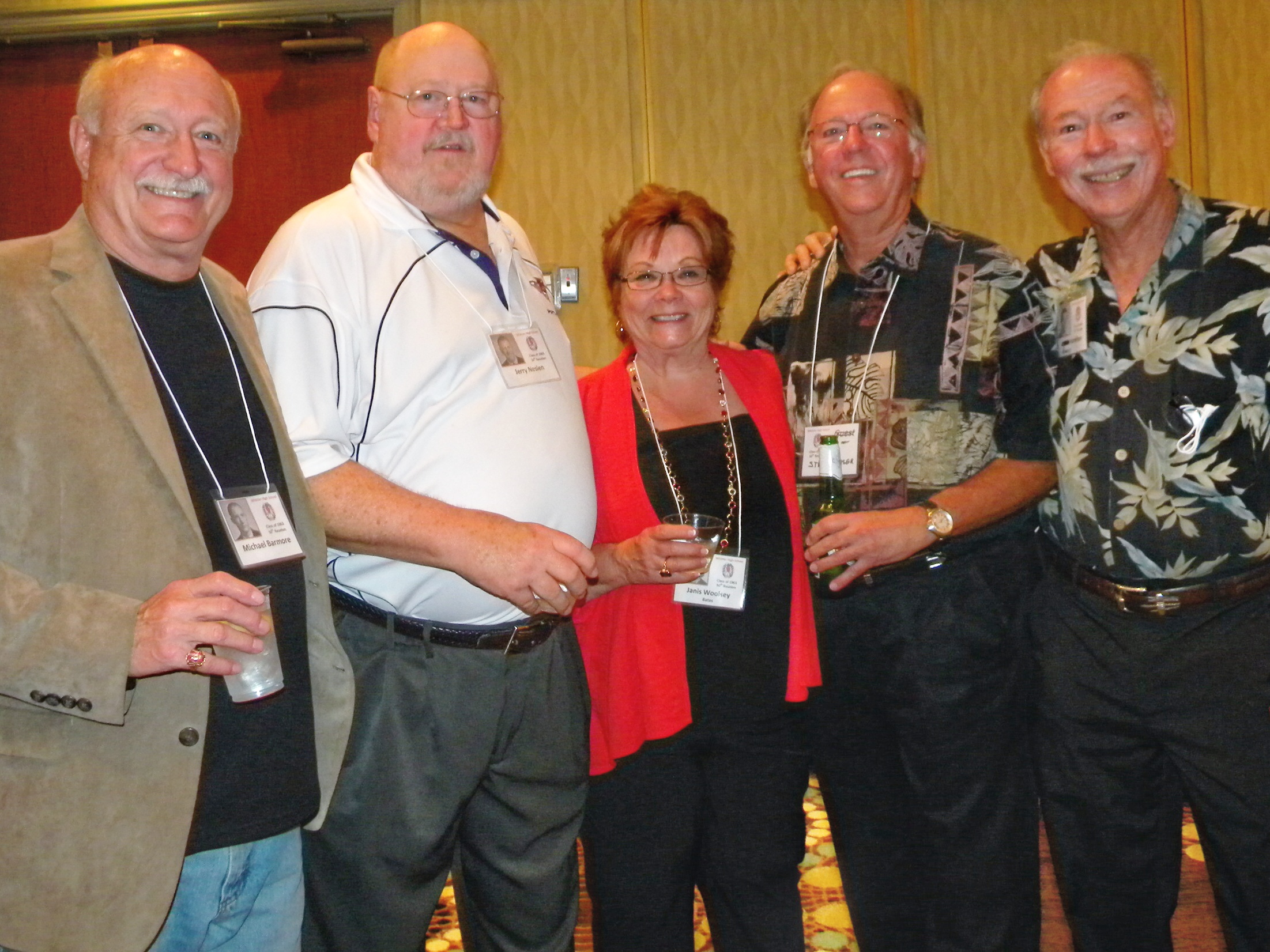 Mike Barmore, Jerry Neslen (now goes by Quayle Neslen), Janis Woolsey, Steve Keiser, Buddy Hamilton