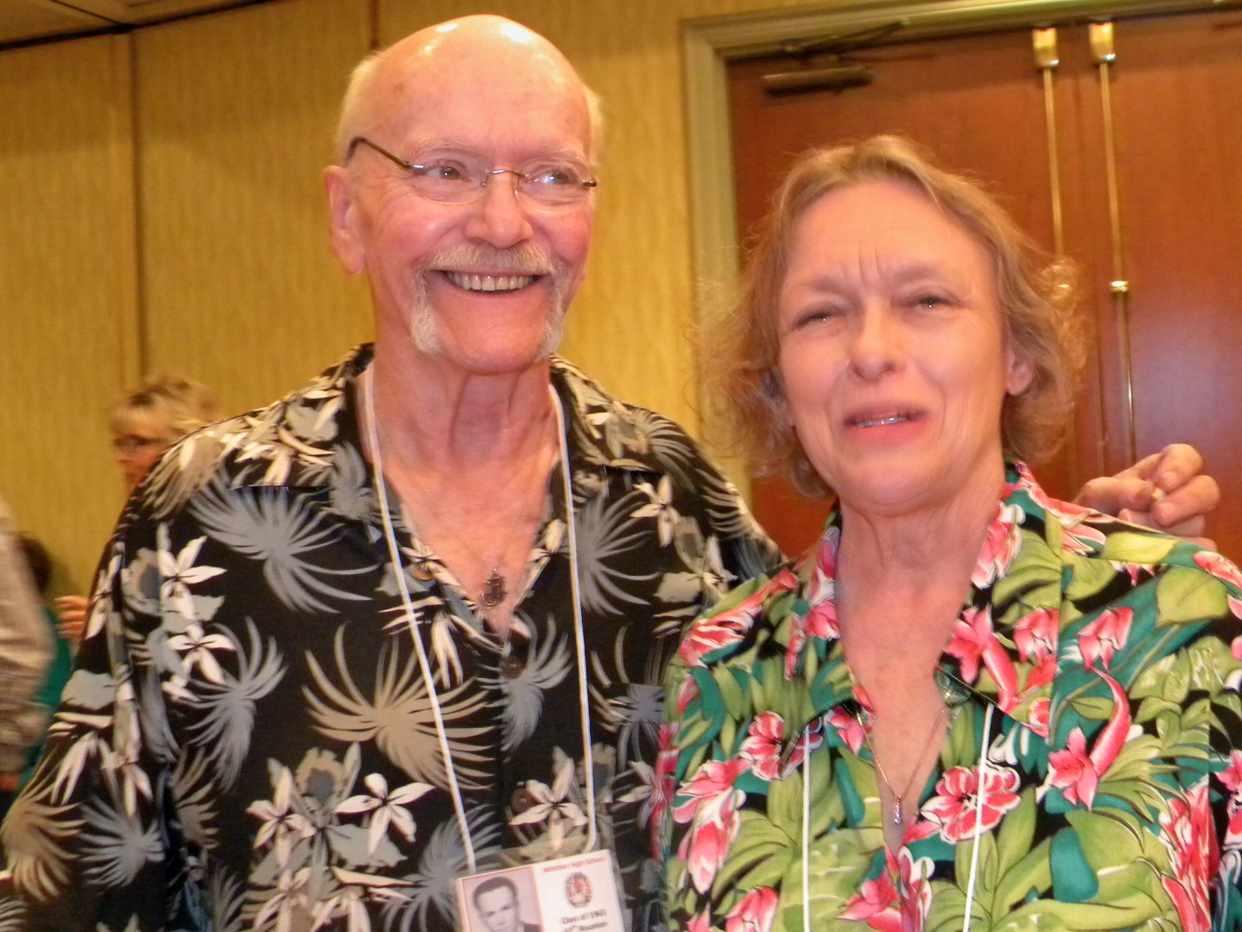 Rory Bonser and Kathy Schruben Staples.